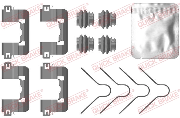 Accessory Kit, disc brake pad